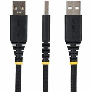 StarTech.com 2 m USB-C/USB-A Data Transfer Cable - 1 - Cable for Workstation, Wall Charger, Power Bank - First End: 1 x US