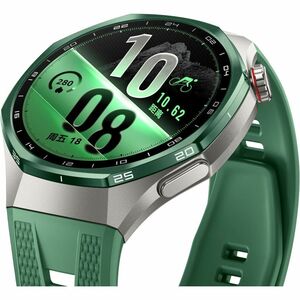 Huawei WATCH GT 7 Pro Smart Watch - Green Band Color - Titanium Alloy Case Material - Fluoroelastomer Band Material - Acce
