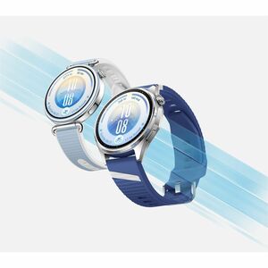 Huawei WATCH GT 7 Smart Watch - Blue Body Color - Blue Band Color - Stainless Steel Case Material - Fluoroelastomer Band M