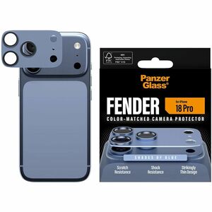 PanzerGlass Fender Camera Lens Protector - Shades of Blue - Glass, Aluminium