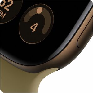 Apple Watch Series 12 Smartwatch - 46 mm Case Height - 40 mm Case Width - Dunkelbronze Tasche, Farbe - Oliv Band Color - A