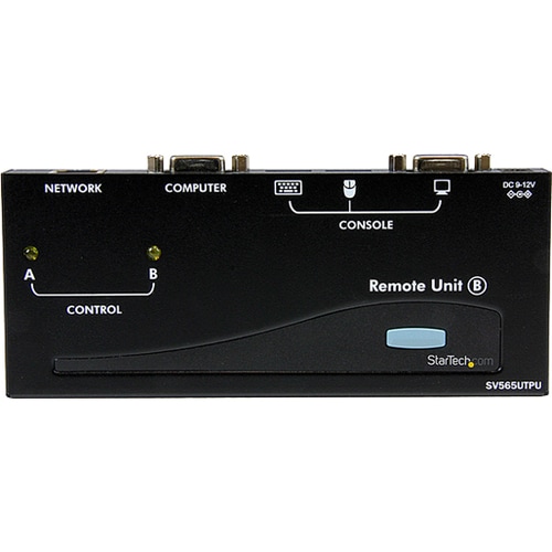 StarTech.com USB VGA KVM Console Extender over CAT5 UTP (500 ft) - Operate a USB & VGA KVM or PC over 500ft as if it were 