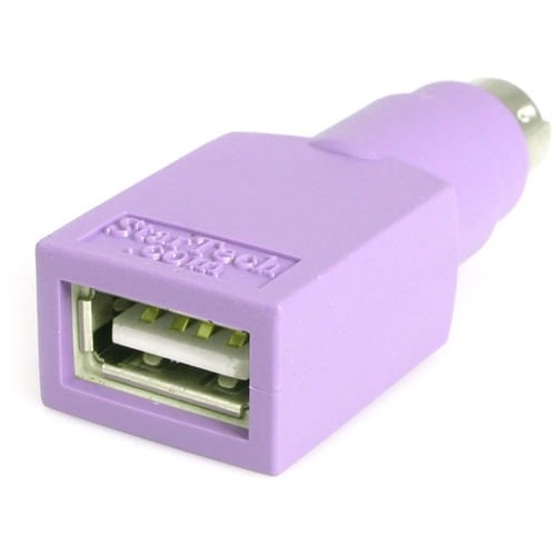 StarTech.com Replacement USB Keyboard to PS/2 Adapter - F/M - USB keyboard to PS2 Adapter - USB to PS2 Adapter - 1 x 4-pin
