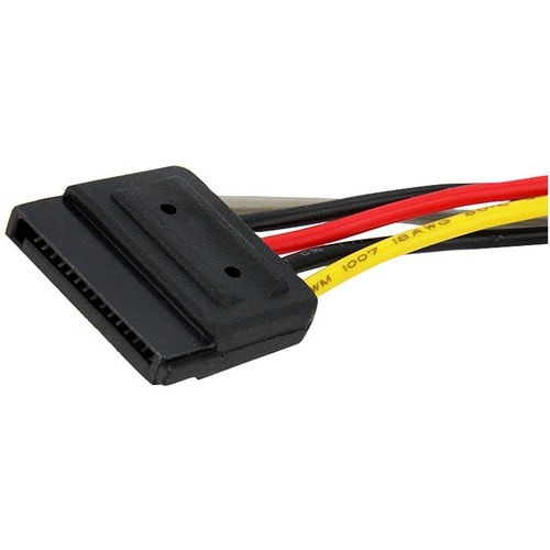 StarTech.com Cable Adaptador Bifurcador Divisor Splitter de Alimentación SATA de 0.15m - 2x Hembra - Para Unidad de disco 