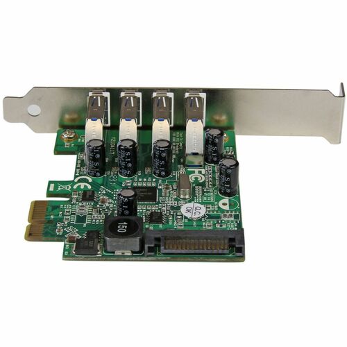 StarTech.com 4 Port PCI Express PCIe SuperSpeed USB 3.0 Controller Card Adapter with UASP - SATA Power - USB 3 PCIe Card -