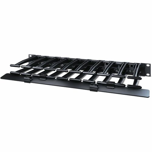 APC AR8612 Kabelbündler - Schwarz - TAA-konform - Kabelmanager - 1U Rack-Höhe