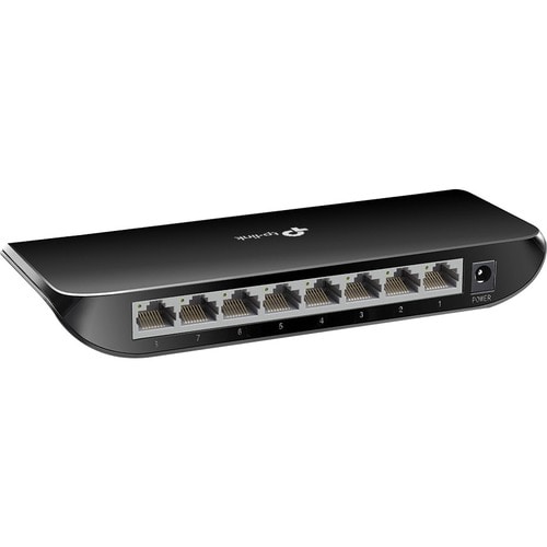 TP-Link TL-SG1008D 8 Ports Ethernet Switch - Gigabit Ethernet - 10/100/1000Base-T - 2 Layer Supported - Twisted Pair - Des