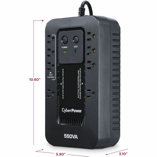 UPS Standby CyberPower EC550G - 550VA/330W