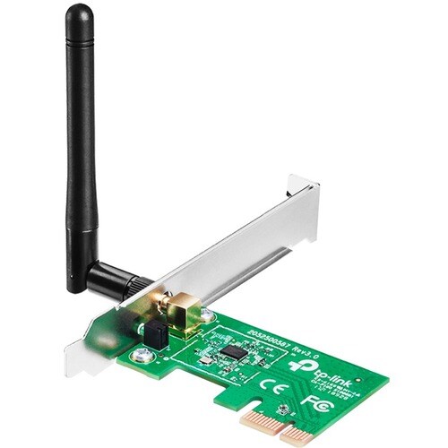 TP-Link TL-WN781ND IEEE 802.11n Adaptador Wi-Fi - PCI Express x1 - 150Mbit/s - 2.48GHz ISM - Interno