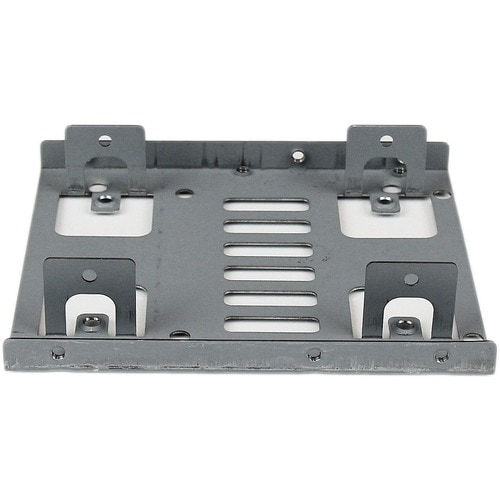 StarTech.com Bracket Adaptador Bandeja de Montaje 2 Unidades de Disco Duro HDD de 2.5"" a Bahía de 3.5 Pulgadas - 2 x HDD 