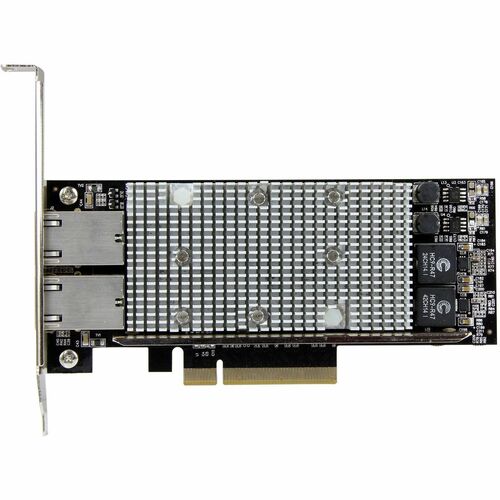 StarTech.com 10G Network Card - 2 port - NBASE-T - RJ45 Port - Intel X550 chipset - Ethernet Card - Intel NIC Card - Add t