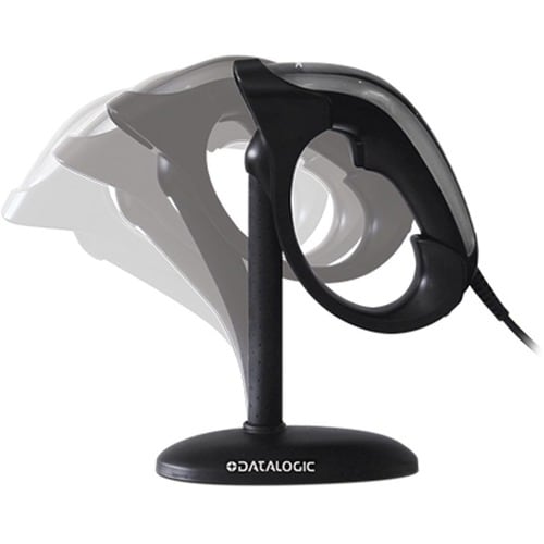 Datalogic Heron HD3430 Industrial, Retail Handheld Barcode Scanner Kit - Cable Connectivity - Black - USB Cable Included -