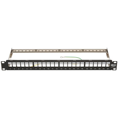 24PORT CAT5E/6 RJ45 USB HDMI PATCH PANEL 1U RACKMOUNT
