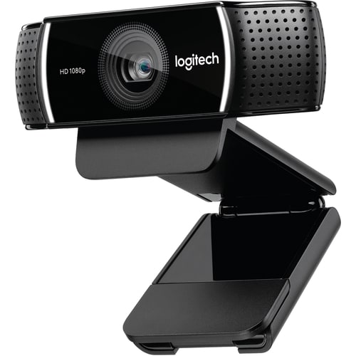 Logitech C922 Webcam - 60 fps - 1920 x 1080 Video - Auto-focus - For Computer