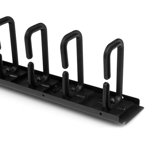 StarTech.com Vertical Cable Organizer with D-Ring Hooks - Vertical Cable Management Panel - 0U - 91cm (91cm (3 ft.).) - Ca