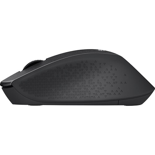 Souris Logitech M330 - Fréquence radio - USB - Optique - 3 Bouton(s) - Noir - Sans fil - 1000 dpi - Roulettes avec frein