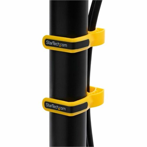 StarTech.com Vertikale Dual Monitorhalterung - Heavy Duty Stahl - Für VESA Monitore bis zu 27 Zoll - Verstellbarer zweifac