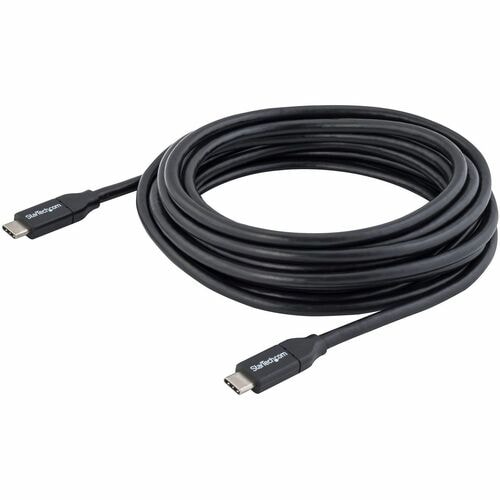 StarTech.com 4m(13 ft.)USB C Cable w/ PD -USB Type C Cable - 5A Power Delivery - USB 2.0 USB-IF Certified - USB 2.0 Type-C