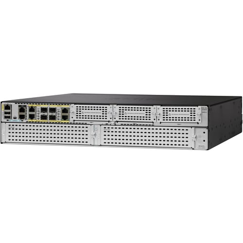 Cisco 4400 4451-X Router with AX License - Refurbished - 4 Ports - Management Port - 10 - Gigabit Ethernet - 2U - Rack-mou