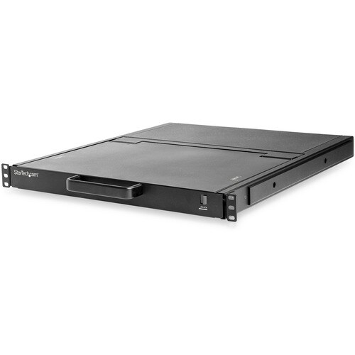 StarTech.com Rackmount KVM Console HD 1080p - Single Port VGA KVM w/17" LCD Monitor - 1U LCD KVM Server Rack Drawer w/Cabl