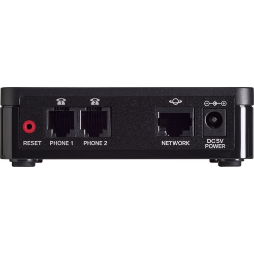 Cisco ATA 191 VoIP-Gateway - 1 x RJ-45 - 2 x FXS - Fast Ethernet - Wandmontierbar, Desktop
