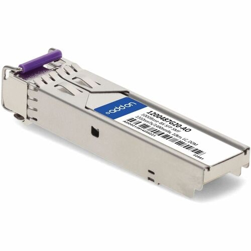AddOn SFP (mini-GBIC) - 1 x LC 1000Base-BX Network - 1 - TAA Compliant - For Data Networking, Optical Network - Optical Fi