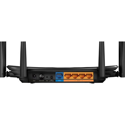 TP-Link Archer C6 Wi-Fi 5 IEEE 802.11ac Ethernet Wireless Router - Dual Band - 2.40 GHz ISM Band - 5 GHz UNII Band - 4 x A
