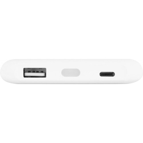 Urban Factory BEB10UF Power Bank - Matte White - For USB Device, Wearables, Smartphone, Tablet PC - 10000 mAh - 2 A - 5 V 