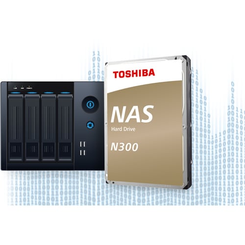 Toshiba N300 12 TB Hard Drive - 3.5" Internal - SATA (SATA/600) - 7200rpm - Bulk