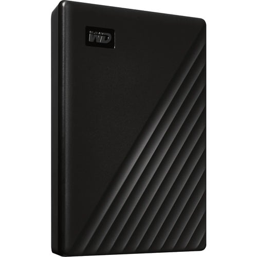 WD My Passport WDBYVG0020BBK-WESN 2 TB Portable Hard Drive - External - Black - Computer Device Supported - USB 3.2 (Gen 1