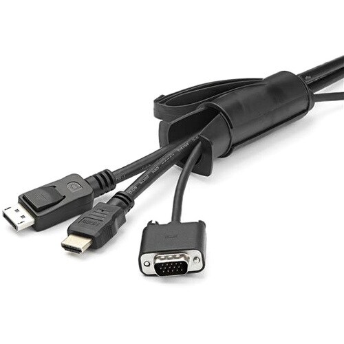 SPIRAL CABLE MANAGEMENT SLEEVE 45MMX1.5M /1.8X4.9 - BLACK