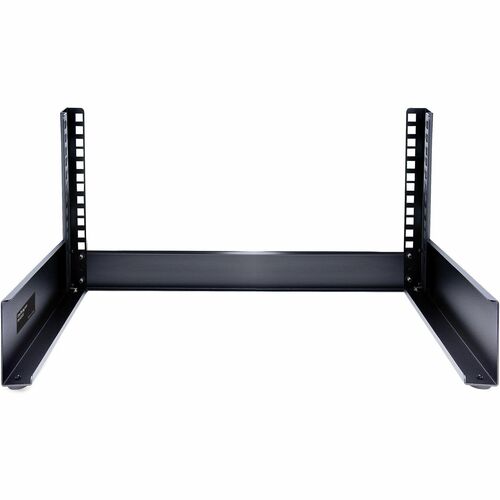 4HE 19 Zoll Tisch Rack mit offenem Rahmen, 2 Pfosten, freistehendes Netzwerk Rack, 30kg Tragkraft mit Käfig Muttern/Schrau