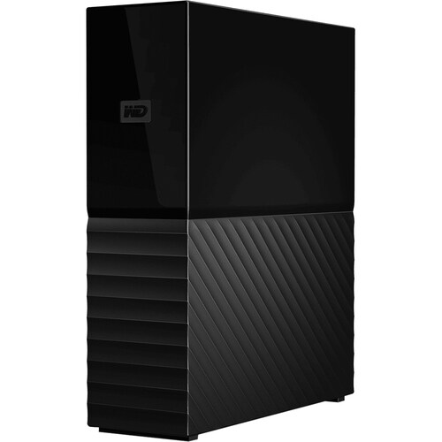 WD My Book WDBBGB0140HBK 14 TB Hard Drive - 3.5" External - Black - Desktop PC Device Supported - USB 3.0, USB 2.0 - 256-b