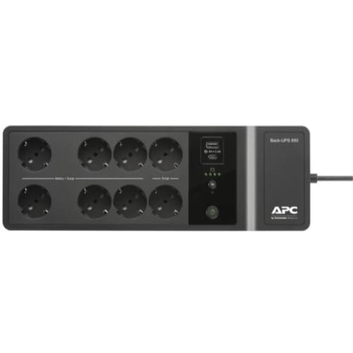 APC Back-UPS 850 VA 520 Watt, 230 V, porte USB tipo C e A