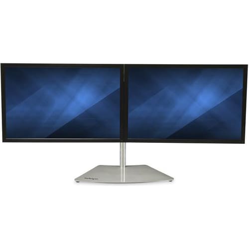 StarTech.com Soporte VESA para 2 Monitores - Soporte Ergonómico de Sobremesa para 2 monitores de 24" con Montaje VESA - co