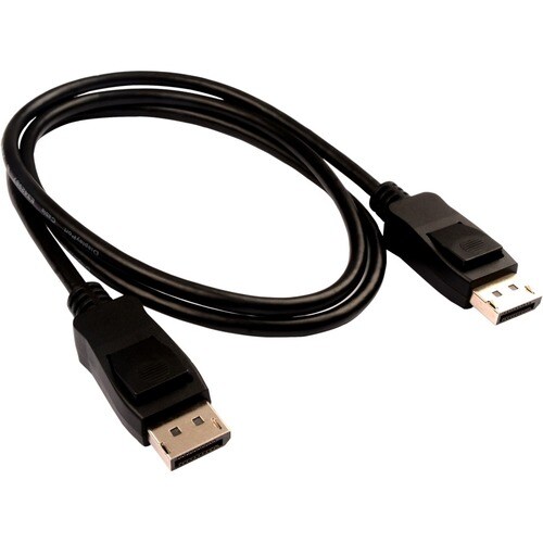 V7 V7DPPRO-1M-BLK 1.01 m DisplayPort A/V Cable - Cable for Audio/Video Device, PC, Monitor, Projector - First End: Display