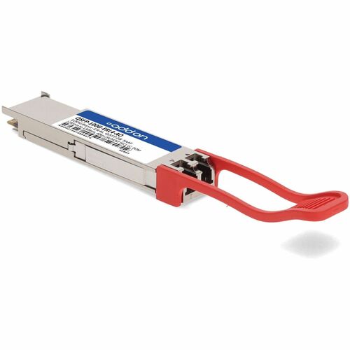 AddOn QSFP28 - 1 x LC 100GBase-ER4 Network - 1 - TAA Compliant - For Data Networking, Optical Network - Optical Fiber - Si