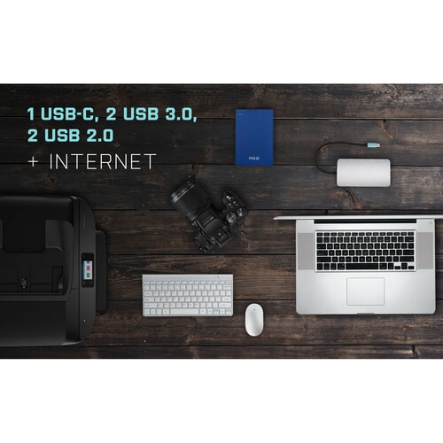 i-tec USB Type C Docking Station for Notebook, Tablet PC - 100 W - 5 x USB Ports - 3 x USB 2.0 - USB Type-C - Network (RJ-