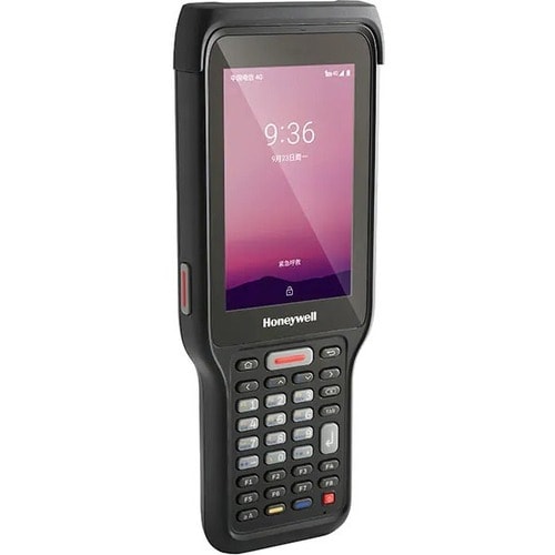 EDA61K,  Nlavier numérique,  WLAN,  3G / 32G,  Imageur 1D/2D N6703 distance 40mm à 580mm,  Ecran 4" WVGA,  Camera 13MP,  A
