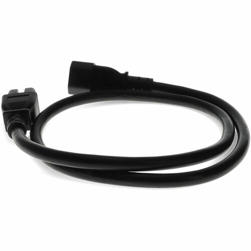 AddOn 4ft C14 Male to C15 Female 14AWG 100-250V at 15A Black Power ...