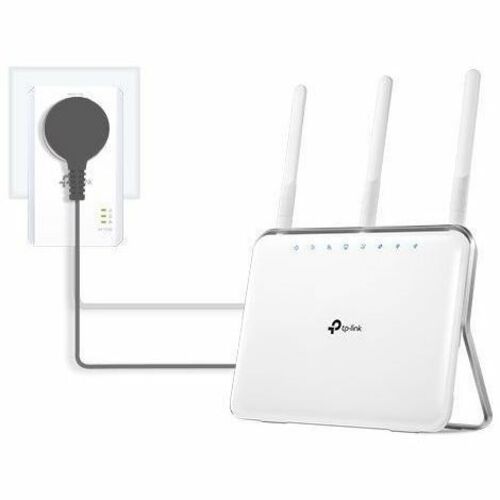 TP-Link TL-PA7017P Powerline Netzwerkadapter - 1 - Netzwerk (RJ-45) - 1000 Mbit/s Stromleitung - 300 m Reichweite unterstü
