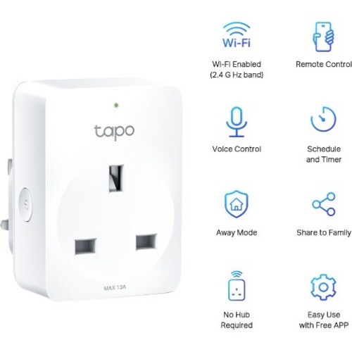 MINI SMART WI-FI SOCKET 2 PAK