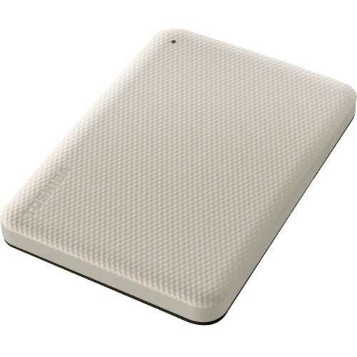 Toshiba Canvio Advance HDTCA20EW3AA 2 TB Portable Hard Drive - 2.5"" External - Light Beige - USB 3.2 (Gen 1) - 2 Year War