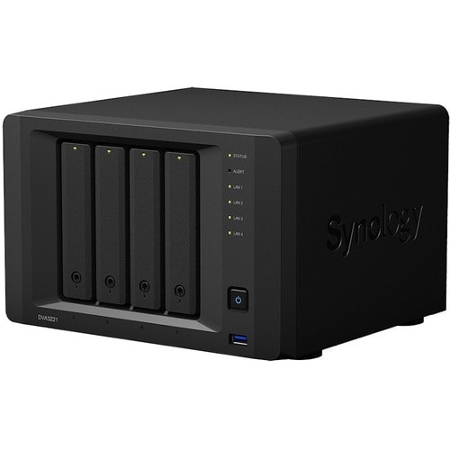 Station de surveillance vidéo Synology DVA3221 32 Canaux Filaire - Enregistreur Réseau Vidéo - HD Enregistrement