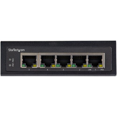 StarTech.com 5 Ports Ethernet Switch - Gigabit Ethernet - 10/100/1000Base-T - 2 Layer Supported - 126 W Power Consumption 