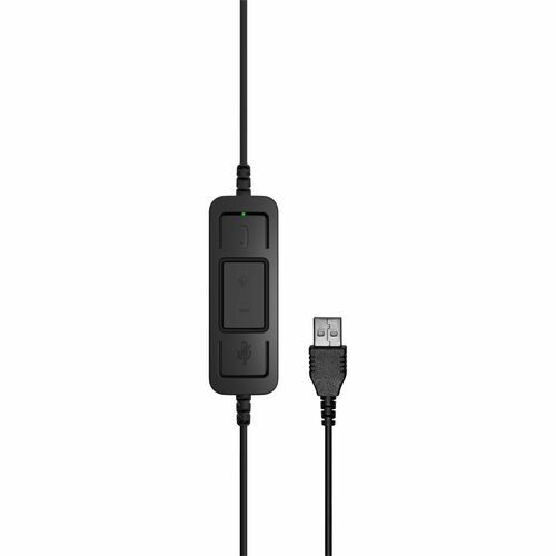 EPOS IMPACT SC 30 Kabel Auf den Ohren Mono Headset - Schwarz - Monaural - 60 Hz bis 16 kHz Frequenzgang - 210 cm Kabel - G