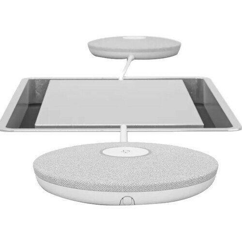 Rally Mic Pod accessory for the Logitech Rally system, Rally Bar and Rally Bar Mini - Off-White