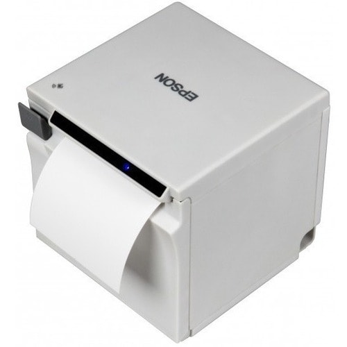 Epson TM-M50 (131) Desktop Direct Thermal Printer - Monochrome - Wall Mount - Receipt Print - USB - Serial - Near Field Co