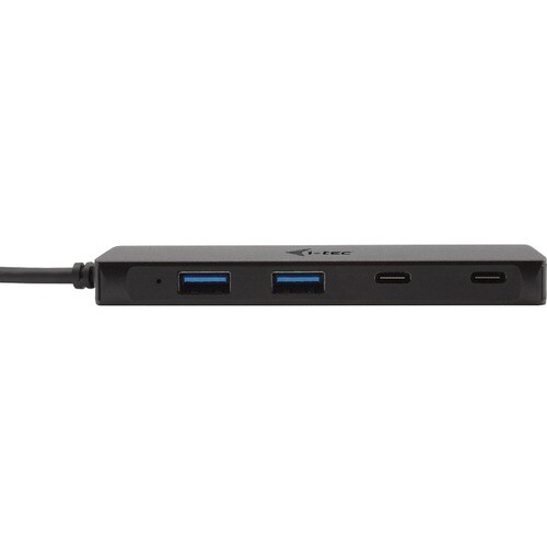 i-tec USB-Hub - USB 3.1 Typ C - Tragbar - Schwarz - 4 Total USB Port(s) - 2 USB 3.0 Port(s) - 2 USB 3.1 Port(s) - PC, Mac,