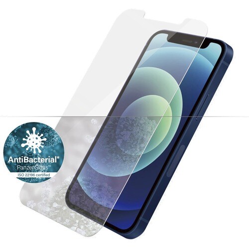 PanzerGlass Glass Screen Protector - Transparent - For 13.7 cm (5.4") LCD iPhone 12 - Scratch Resistant, Shock Resistant
